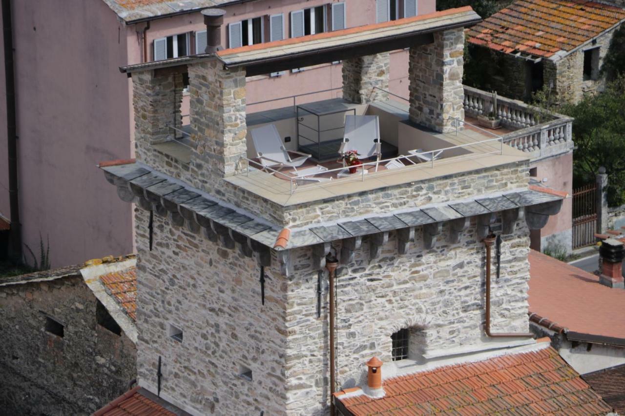 Sarazenenturm Franco Villa Dolcedo Dış mekan fotoğraf